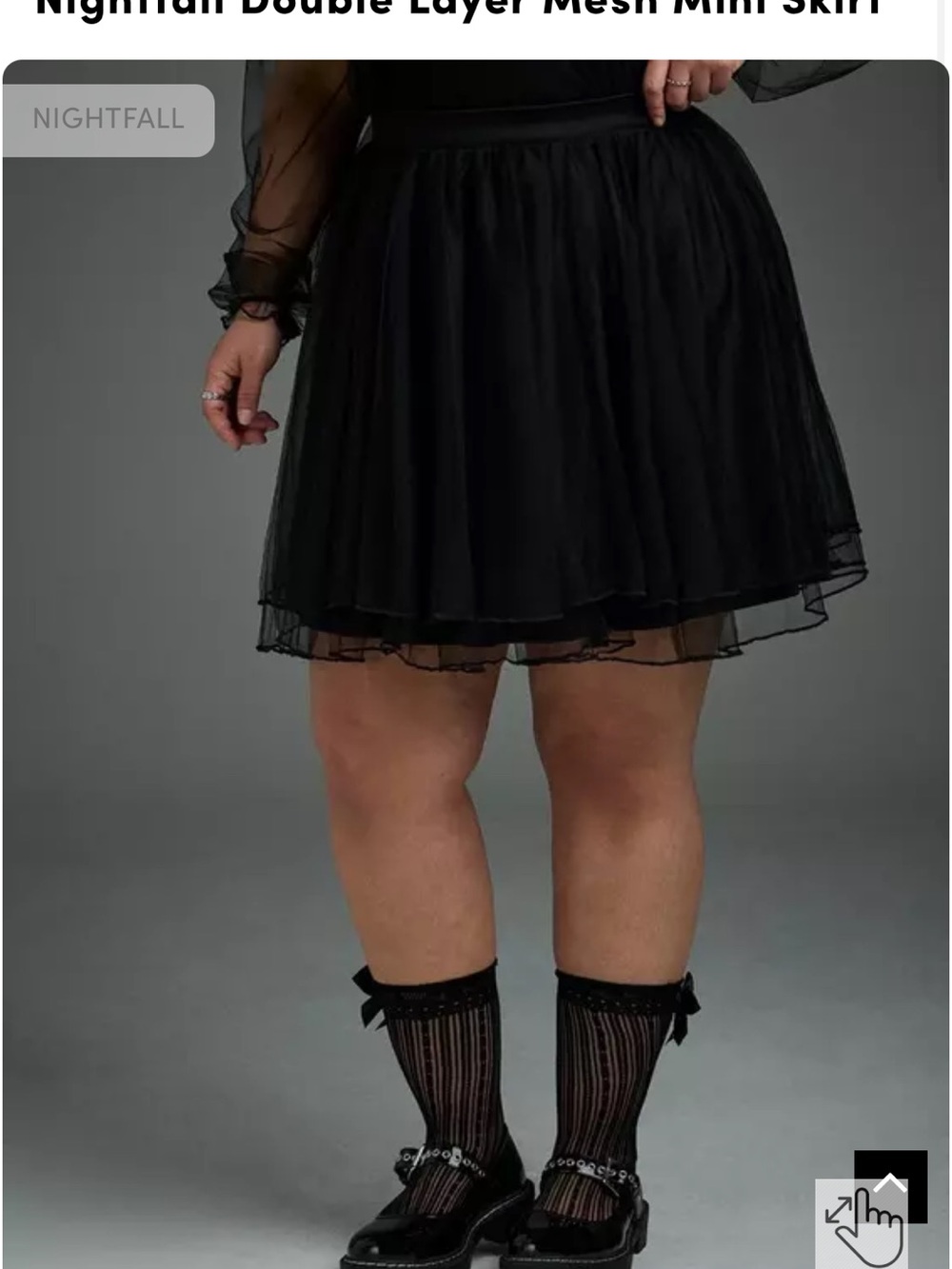 Whimsigoth Torrid Mini Skirt - Size 3 NWT - Picture 2 of 5